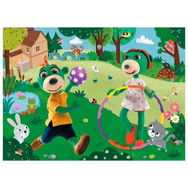 Puzzle Trefl Trefliki  3+/ Numărul de piese: 30 photo 1