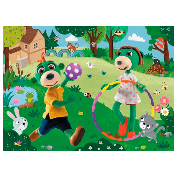 Puzzle Trefl Trefliki  3+/ Numărul de piese: 30 photo 1