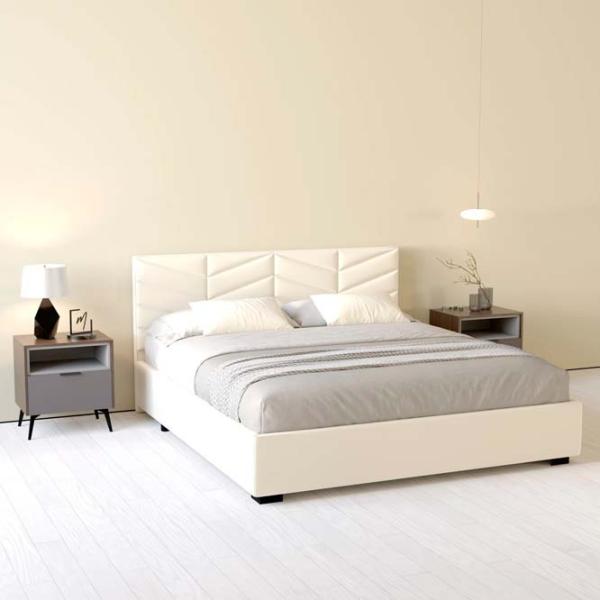 Кровать My-Style my-Sofi 140 x 200 см / Фанера / Светло-Бежевый photo 5