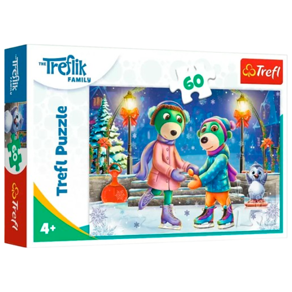 Puzzle Trefl Trefliks 4+/ Numărul de piese: 60 photo 1