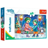 Puzzle Trefl Trefliks 4+/ Numărul de piese: 60