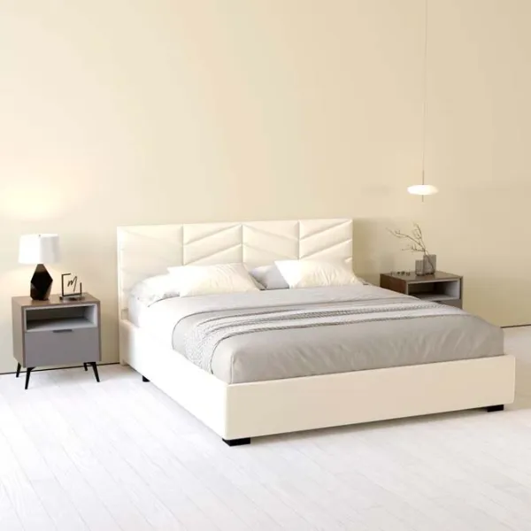 Кровать My-Style my-Sofi 200 x 200 см / Фанера / Светло-Бежевый photo 4