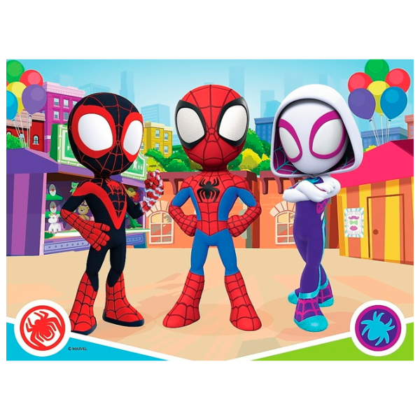 Puzzle Trefl Spiday and friends 3+/ Количество деталей: 30 photo 1