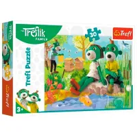 Puzzle Trefl Trefliki 3+/ Numărul de piese: 30 photo 2