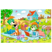 Puzzle Trefl Trefliki 3+/ Numărul de piese: 60 photo 2
