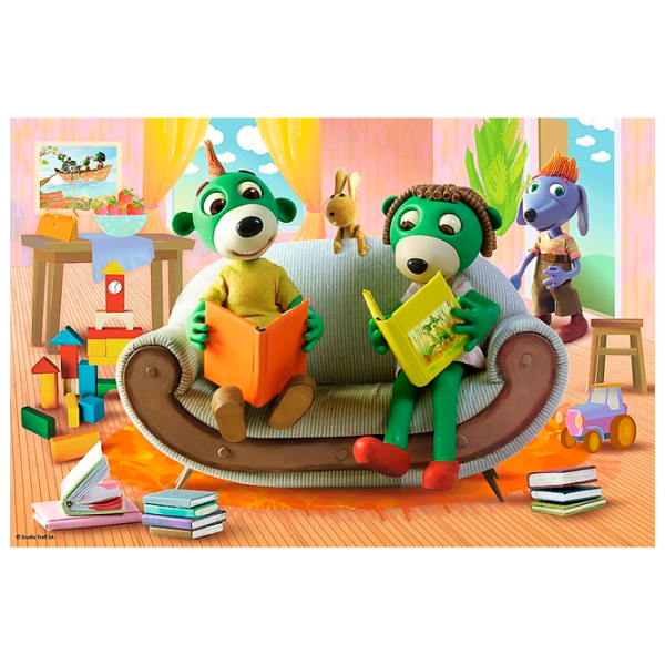 Puzzle Trefl Trefliki  3+/ Numărul de piese: 60 photo 1