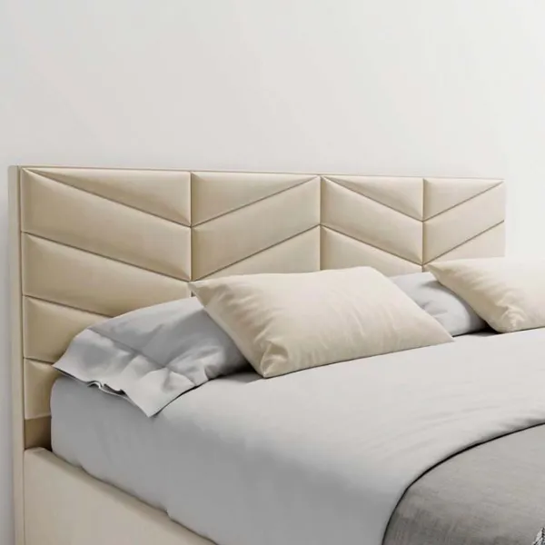 Кровать My-Style my-Sofi 200 x 200 см / Фанера / Бежевый photo 3