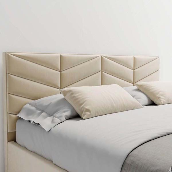 Кровать My-Style my-Sofi 200 x 200 см / Фанера / Бежевый photo 3