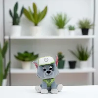 Jucărie moale ChiToys Paw Patrol Rocky 6058442 3+ / Gray photo 5