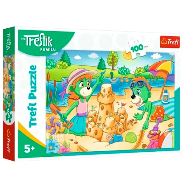 Puzzle Trefl Trefliki  5+/ Количество деталей: 100 photo 1
