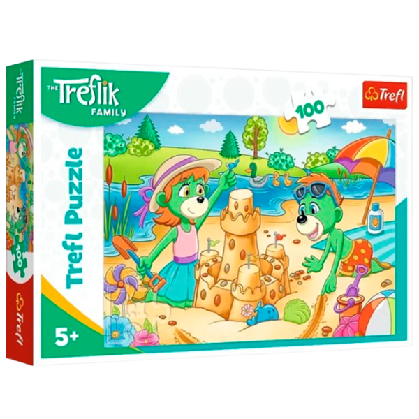Puzzle Trefl Trefliki  5+/ Количество деталей: 100 photo 1