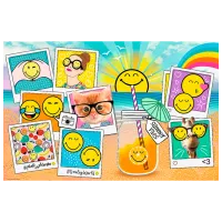 Puzzle Trefl Smiley on vacation 5+/ Numărul de piese: 300