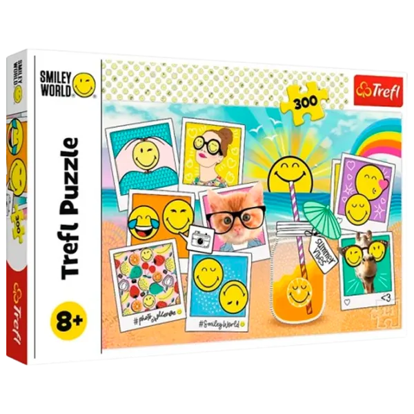 Puzzle Trefl Smiley on vacation 5+/ Numărul de piese: 300 photo 2