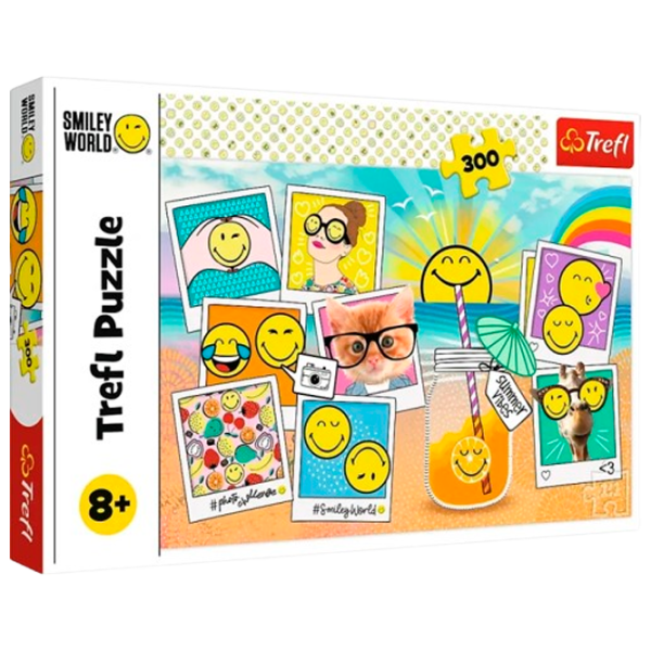 Puzzle Trefl Smiley on vacation 5+/ Numărul de piese: 300 photo 2
