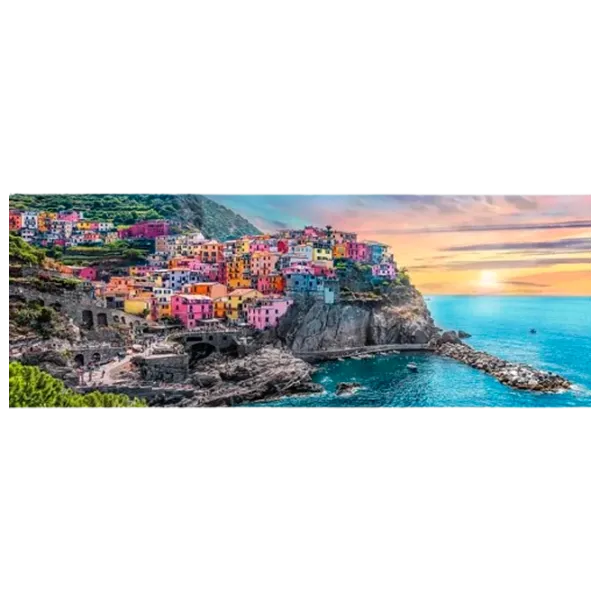Puzzle Trefl Panoramic view of Manarola, Italy 5+/ Numărul de piese: 500 photo 2