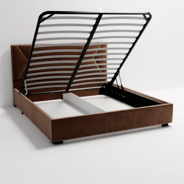 Кровать My-Style my-Niki 140 x 200 см / Фанера / Тёмно-коричневый photo 6