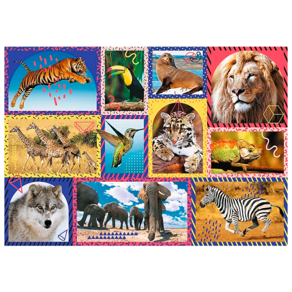 Puzzle Trefl Wild Nature 10+/ Numărul de piese: 1000 photo 1