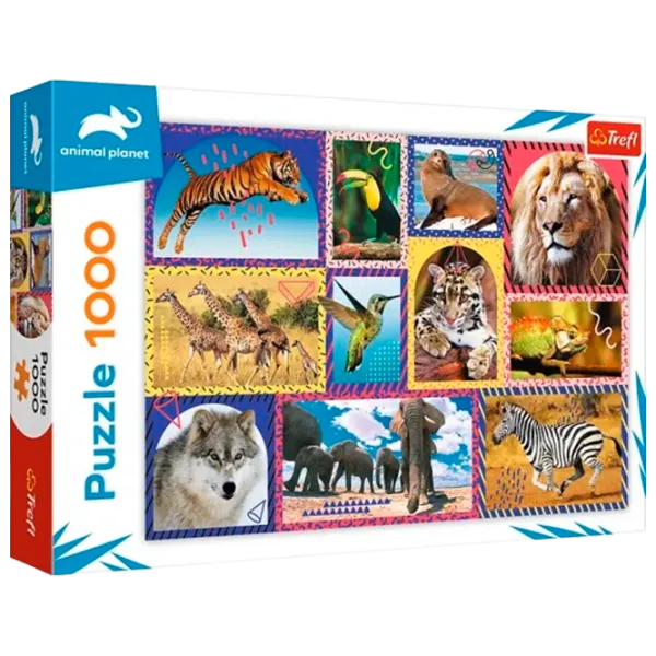 Puzzle Trefl Wild Nature 10+/ Numărul de piese: 1000 photo 2