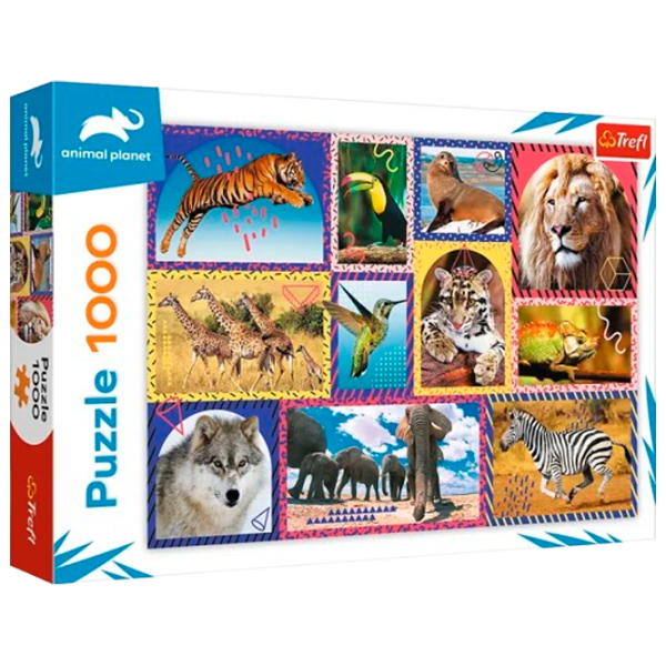 Puzzle Trefl Wild Nature 10+/ Numărul de piese: 1000 photo 2