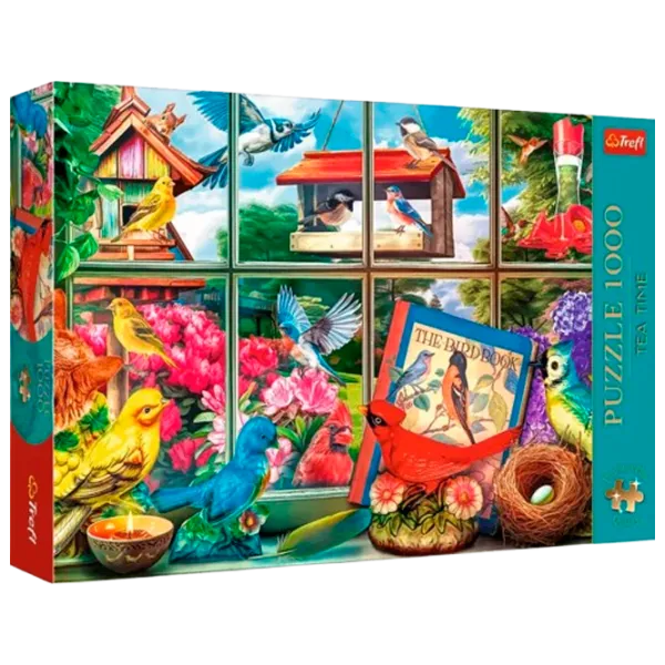 Puzzle Trefl The world of birds 10+/ Numărul de piese: 1000 photo 1