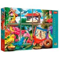 Puzzle Trefl The world of birds 10+/ Numărul de piese: 1000