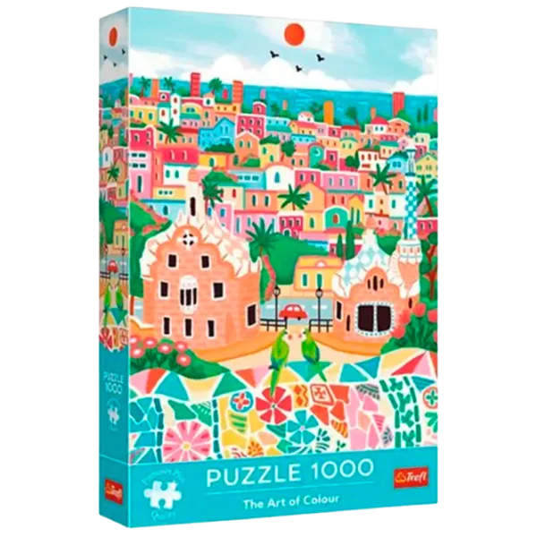 Puzzle Trefl Barcelona, Spain 10+/ Numărul de piese: 1000 photo 1