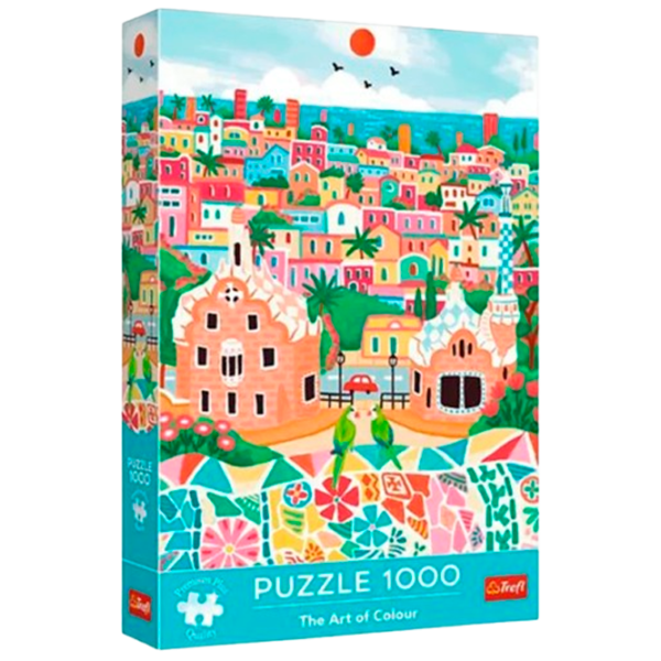 Puzzle Trefl Barcelona, Spain 10+/ Numărul de piese: 1000 photo 1