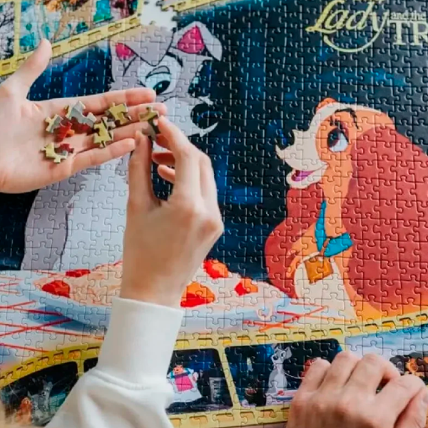 Puzzle Trefl Lady and the Tramp 10+/ Numărul de piese: 1000 photo 5