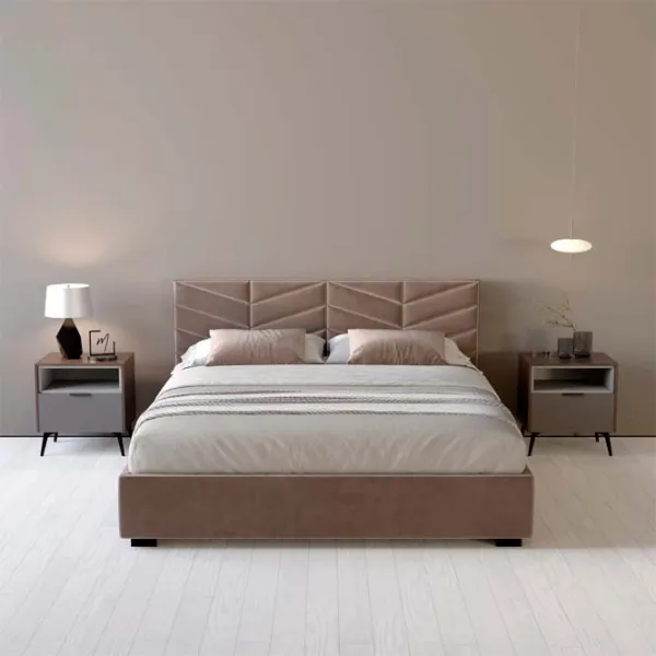 Кровать My-Style my-Sofi 200 x 200 см / Фанера / Коричневый photo 6