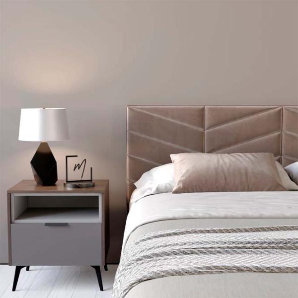 Кровать My-Style my-Sofi 200 x 200 см / Фанера / Коричневый photo 7