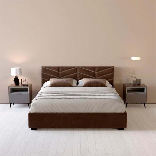 Кровать My-Style my-Sofi 120 x 200 см / Фанера / Тёмно-коричневый photo 7