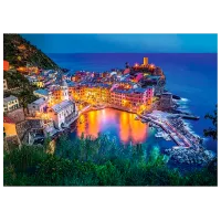 Puzzle Trefl Vernazza at Dusk 15+/ Numărul de piese: 2000 photo 2