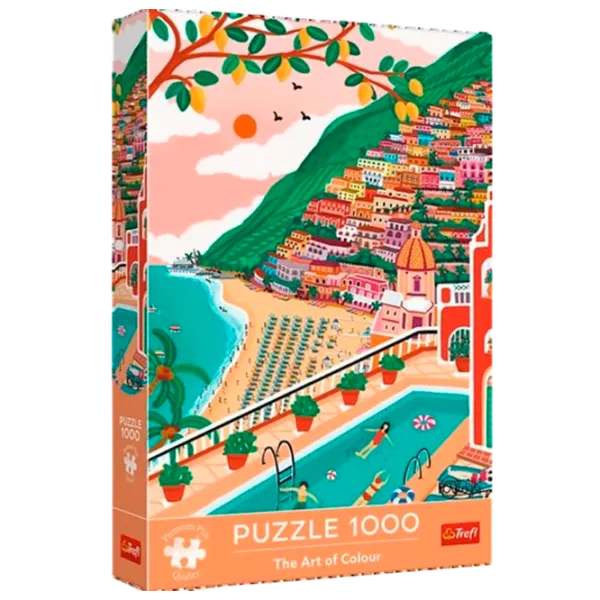 Puzzle Trefl Positano, Italy 12+/ Numărul de piese: 1000 photo 1