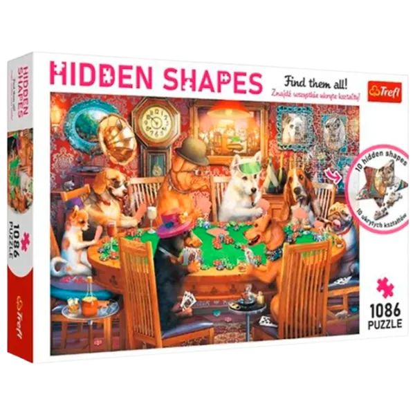 Puzzle Trefl Game night 12+/ Numărul de piese: 1086 photo 1