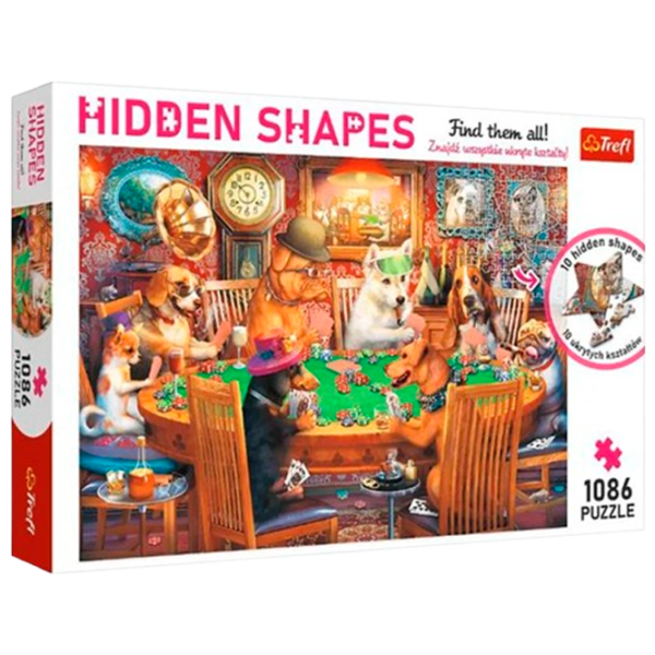 Puzzle Trefl Game night 12+/ Numărul de piese: 1086 photo 1