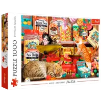 Puzzle Trefl Cat treats 10+/ Numărul de piese: 1000