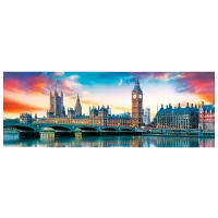 Puzzle Trefl Big Ben and Palace of Westminster, London 9+/ Numărul de piese: 500 photo 2