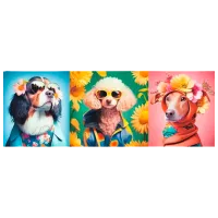 Puzzle Trefl Dog Fashion Week 9+/ Numărul de piese: 500 photo 2