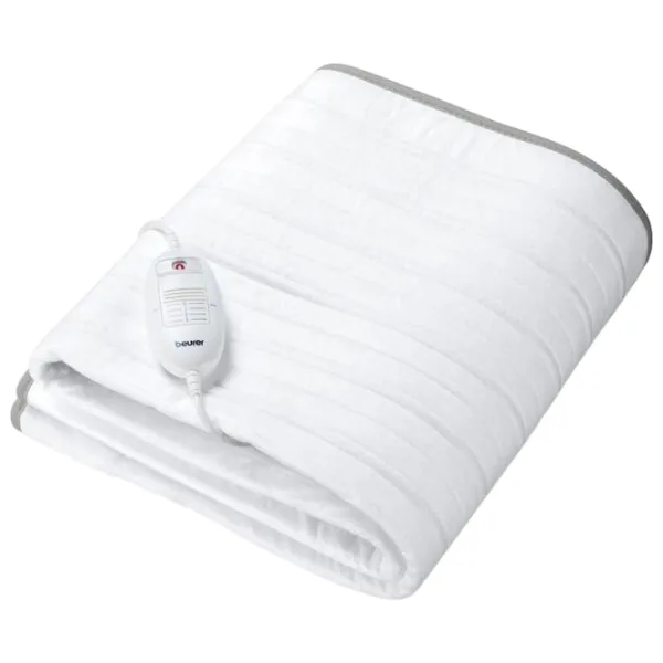 Saltea electrică Beurer TS17  65 W / Flis / White photo 1