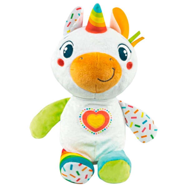 Мягкая игрушка Clementoni Animals My Little Unicorn 17846 3+ / Белый photo 1