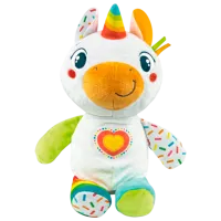 Мягкая игрушка Clementoni Animals My Little Unicorn 17846 3+ / Белый