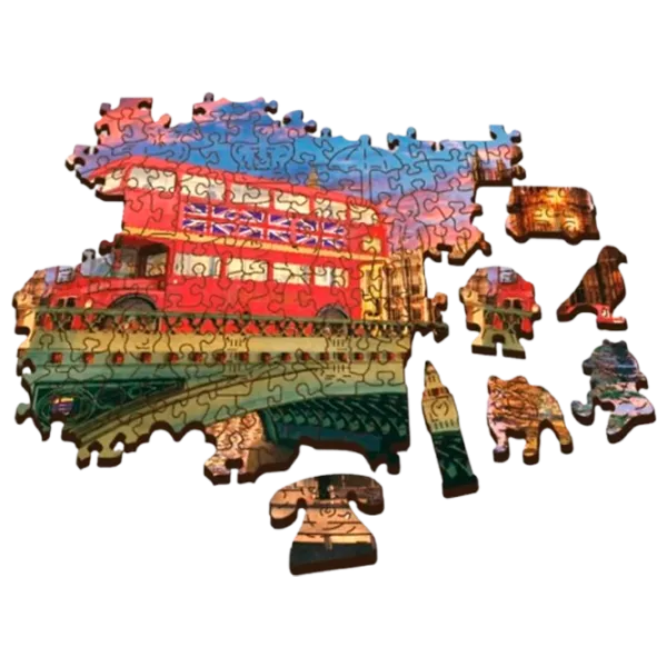 Puzzle Trefl Big Ben,Londra 9+/ Numărul de piese: 501 photo 2