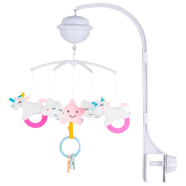 Карусель для кроватки Chipolino Unicorn MILD02305UNI 3+ / Белый photo 1