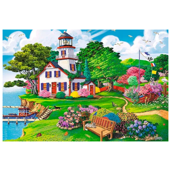 Puzzle Trefl Summer Haven 9+/ Numărul de piese: 501 photo 1
