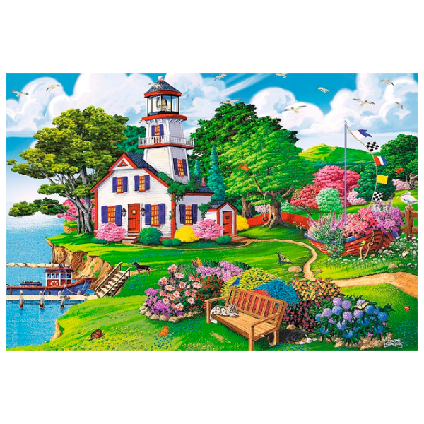 Puzzle Trefl Summer Haven 9+/ Numărul de piese: 501 photo 1