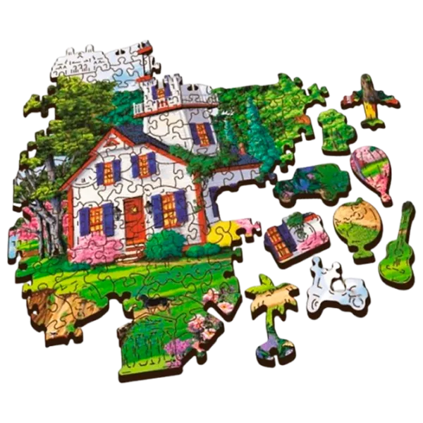 Puzzle Trefl Summer Haven 9+/ Numărul de piese: 501 photo 2