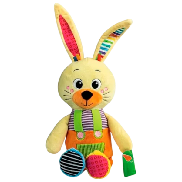 Мягкая игрушка Clementoni Animals My Little Bunny 17760 3+ / Желтый photo 1