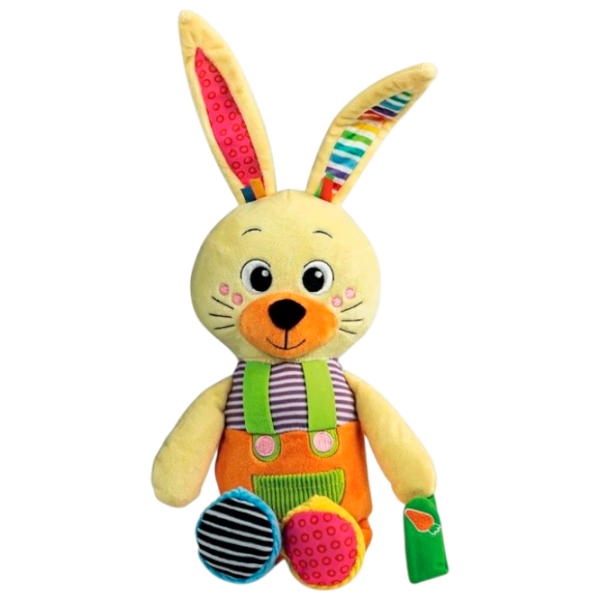 Мягкая игрушка Clementoni Animals My Little Bunny 17760 3+ / Желтый photo 1