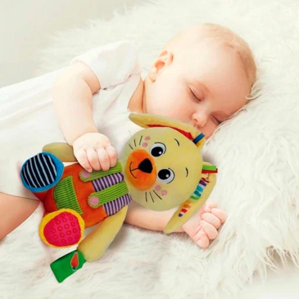 Мягкая игрушка Clementoni Animals My Little Bunny 17760 3+ / Желтый photo 3