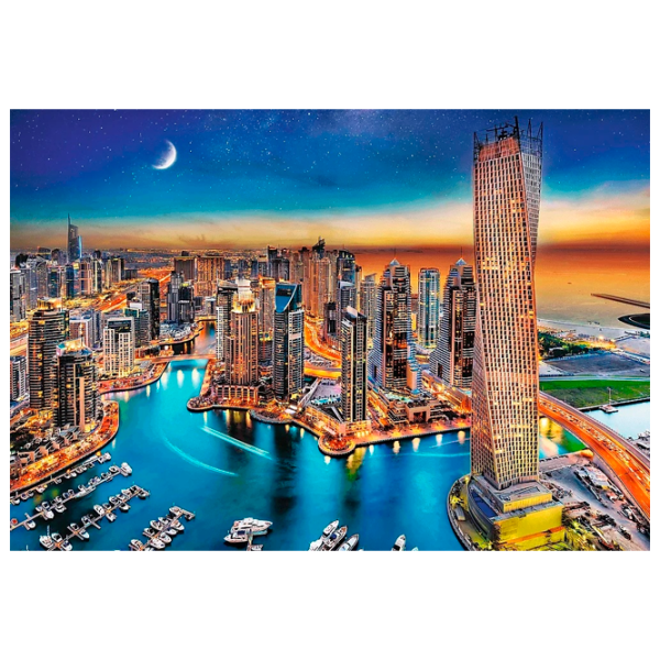 Puzzle Trefl Dubai 9+/ Numărul de piese: 500 photo 1